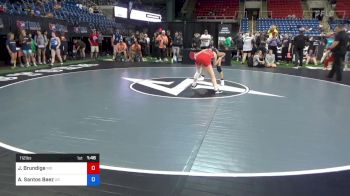 112 lbs Quarters - Jade Brundige, Missouri vs Aneishka N. Santos Baez, US Territory