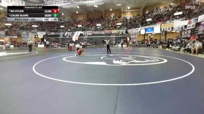 150 lbs Champ. Round 1 - Bo Kyler, Ellsworth Hs vs Caleb Slane, Cherryvale Hs