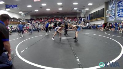 76 lbs Consolation - Wyatt Miller, Chandler Takedown Club vs Jaxon Higgins, Choctaw Ironman