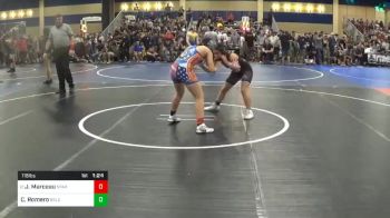 Match - Jadyn Marceau, Spartan Wrestling Academy vs Cailean Romero, Belen Eagles