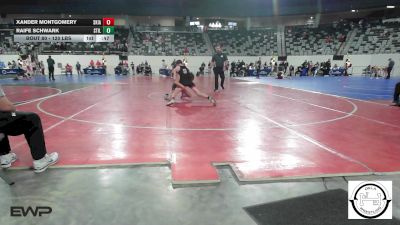 120 lbs Consi Of 32 #1 - Xander Montgomery, Skiatook Bulldog Wrestling vs Raife Schwark, Stillwater Wrestling