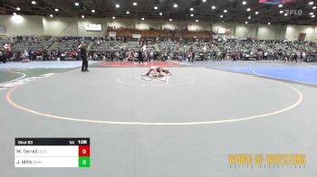 80 lbs Semifinal - Myles Terrell, Outlaw Wrestling Club vs Jackson Mills, Grindhouse