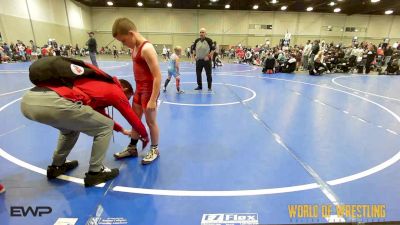 80 lbs Semifinal - Gage Cooper, Texas Top Team 9u vs Adam Reed, Powerhouse Gold 9U