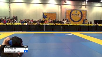 DIEGO VELAZQUEZ vs BENJAMIN ALEXANDER HUSS 2023 World IBJJF Jiu-Jitsu No-Gi Championship