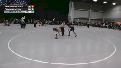 126 lbs Cons. Rd Of 16 - Brandon Pattillo, Boneyard Wrestling Academy vs Vincent Contreras, Team Idaho Wrestling Club