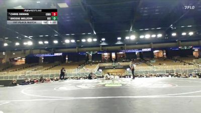 175 lbs 1st Place Match - Brodie Melzoni, Nolensville High School vs Chris Dennis, Central Bucks West Hs