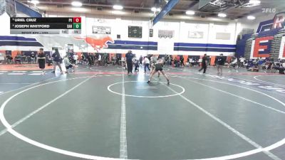 132 lbs Cons. Semi - Joseph Whitford, Santiago (Corona) vs Uriel Cruz, Paloma Valley