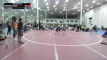 77 lbs Rr Rnd 9 - Francisca Opazo, Alpha Girlz vs Tia Turner, Steel Valley Vixens