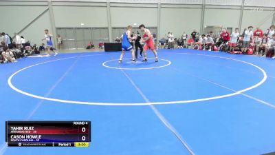 215 lbs Round 4 (6 Team) - Yahir Ruiz, Arkansas Red vs Cason Howle, South Carolina