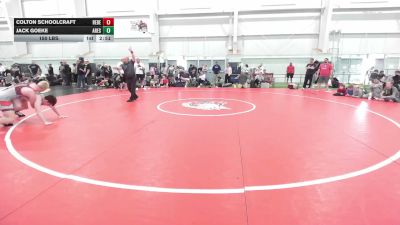 150 lbs Round Robin 3 - Colton Schoolcraft, Rebellion - MS vs Jack Goeke, Ares - Ms