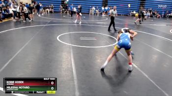 110 lbs Round 1 - Mileena Notaro, Lincoln East vs Kobie Kosek, Seward