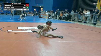 106 lbs 5th Place Match - Forest Rose, Immaculata vs Ryan Halal, Bergen Catholic