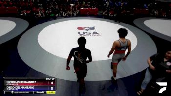 165 lbs Round 4 (16 Team) - Fabius Carrillo, KCWA-GR vs Nathaniel Moreno, TCWA-GR