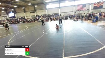 37 lbs Rr Rnd 4 - Emilio Sigala, AZ Cross Trained WC vs Robert Estrada, Jr Bulldog Wrestling