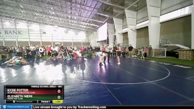 183 lbs Round 3 - Kyzie Potter, Bear River Wrestling Club vs Elizabeth Niemi, Mook Mat Club