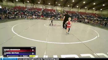 49 lbs Semifinal - Ryker Henderson, WY vs Gabriel Beltran, MD