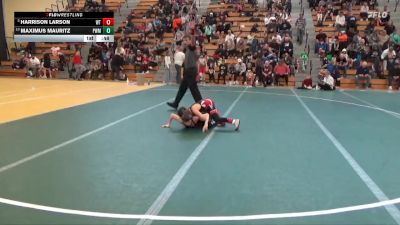 70 lbs Quarterfinal - Maximus Mauritz, Pursuit Wrestling Minnesota vs Harrison Larson, Worthington Trojans