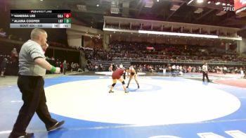 155 lbs Cons. Round 3 - Alaina Cooper, Lincoln (Stockton) vs Vanessa Lee, Calaveras