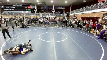 120 lbs Champ. Round 3 - Rocky Little, Gonzaga Prep vs Nash Larsen, Coeur D`Alene High School