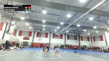 140 lbs Cons. Round 3 - Angelina Santana, Nyssa vs Sitka Rabdau, Vallivue