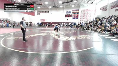 165 lbs Quarterfinal - Kian Murphy, Canton vs Dominic Curnan, Stafford