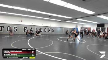 110 lbs Champ. Round 1 - Tessa Fortenbaugh, Canyon HS vs Rachel Sierra, Canyon Springs High School