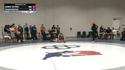 80 kg Cons. Rd Of 64 - Hubert Szymko, South Side Wrestling Club vs Shane Stoffer, Peninsula Wrestling Club