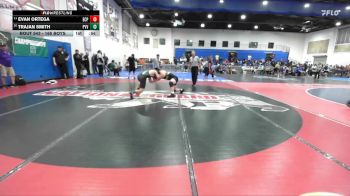 165 Boys Cons. Round 3 - Trajan Smith, Palo Verde Valley vs Evan Ortega, El Capitan