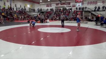 155 lbs Champ. Round 1 - Eve Skrocki, Wahlert Catholic vs Yaileen Miranda, Columbus/WMU