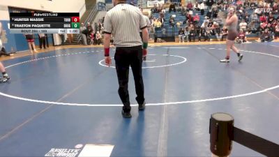165 lbs 3rd Place Match - Traeton Paquette, Douglas vs Hunter Massie, Torrington