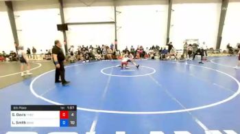 40 kg 5th Place - Grayson Davis, Team Delaware vs Logan Smith, Doughboy Blue