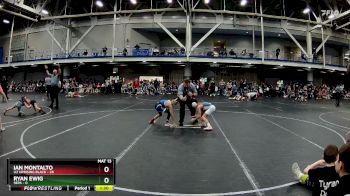 68 lbs Finals (2 Team) - Ian Montalto, U2 Uprising Black vs Ryan Ewig, SEPA