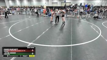 157 lbs Cons. Semi - Jacob Kidder, Wisconsin vs David Burchett, Goldman`s Wrestling Academy Of The Rockies