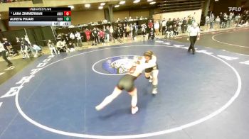 135 lbs Semifinal - Lana Zimmerman, Unattached vs Alketa Picari, Unattached