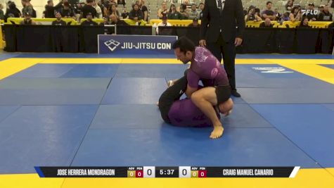 Craig Manuel Canario vs Jose Herrera Mondragon 2025 World IBJJF Jiu-Jitsu No-Gi Championship