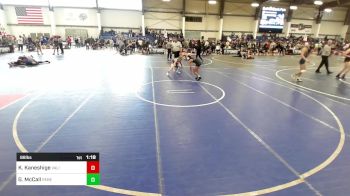 88 lbs Rr Rnd 3 - Killian Kaneshige, Valiant College Prep vs Gavin McCall, Rebel Wresling