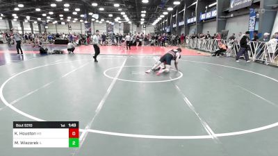 182 lbs Round Of 64 - Kamar Houston, MS vs Max Wiezorek, IL