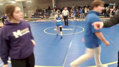 105 lbs 1st Place Match - Lauren Frihauf, Seward vs Keira Leyva, Great Bend HS