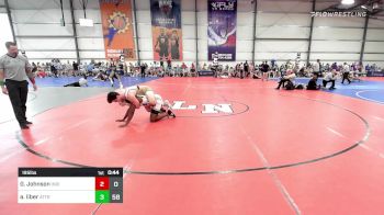 195 lbs Rr Rnd 1 - Gregory Johnson, Indiana Outlaws Gray vs Andrew Liber, Attrition Wrestling White