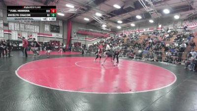 120 lbs Quarterfinal - Itzel Herrera, Corona vs Jocelyn Chacon, Mission Viejo