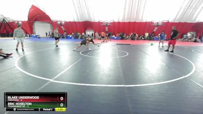 113 lbs Placement (16 Team) - Eric Hoselton, Thunderbird WC vs Blake Underwood, Marathon