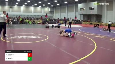 145 lbs Round Of 64 - Hunter Dean, MN vs Jack Wilt, NJ