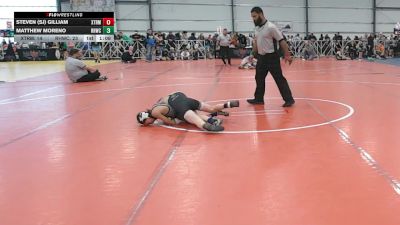 80 lbs Round 4 - 1:30pm Friday - Matthew Moreno, Rough House W.C., CA vs Steven (sj) Gilliam, Terps Xtreme
