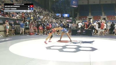 120 lbs Champ. Rd Of 128 - Jaylen McCammon, Indiana vs Hailey Turner, Virginia