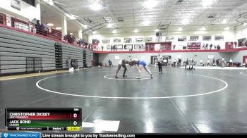 184 lbs Cons. Round 5 - Jack Bond, Lander vs Christopher Dickey, UNC Pembroke