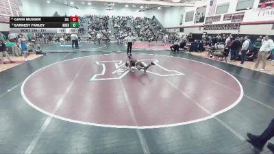 121 lbs Cons. Round 2 - Gavin Musser, Solanco Hs vs Earnest Farley, Milton Hershey Hs