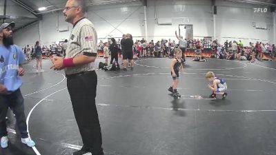 52 lbs Round 5 (6 Team) - William Stott, Backyard Bullies Wrestling Club vs Cameron Taylor, Cartel