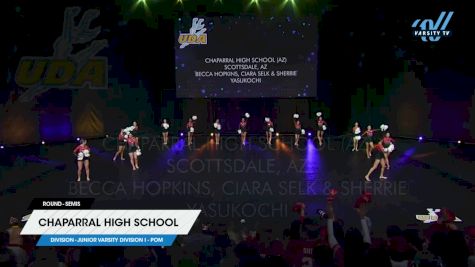 Chaparral High School (AZ) [2025 Junior Varsity Division I - Pom Semis] 2025 UDA National Dance Team Championship
