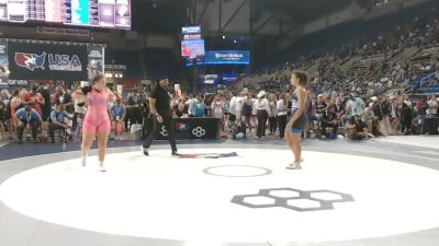 190 lbs Champ. Rd Of 64 - Autumn Elsbury, Iowa vs Luna Vaughn, South Carolina