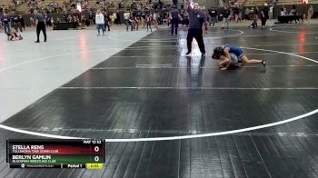 91 lbs Quarterfinal - Stella Rens, Tullahoma Take Down Club vs Berlyn Gamlin, Blackman Wrestling Club